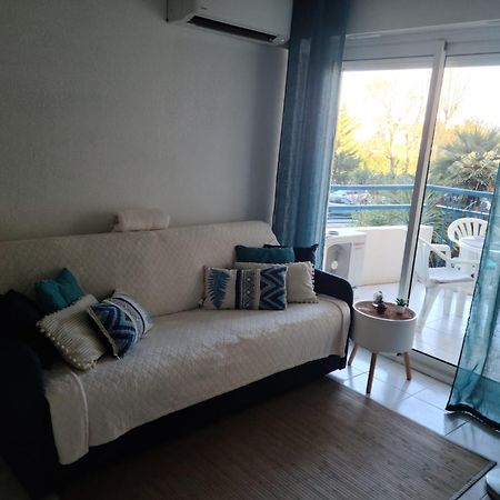 T2 Climatise A 5 Minutes A Pied De La Plage Avec Parking, Piscine Et Wifi Frejus Exterior photo