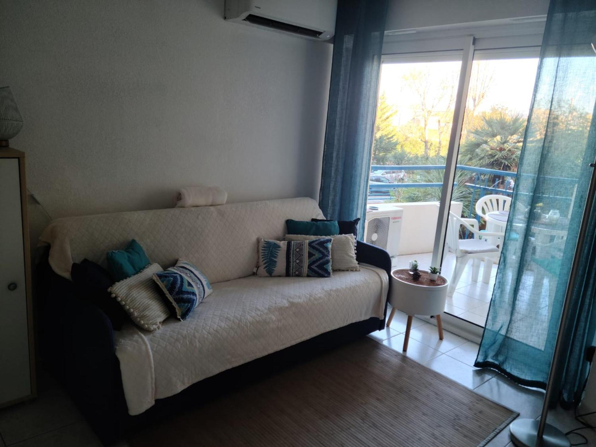 T2 Climatise A 5 Minutes A Pied De La Plage Avec Parking, Piscine Et Wifi Frejus Exterior photo